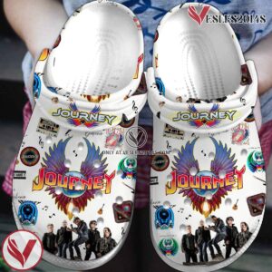 Jouney Music Crocs Crocband Clogs Shoes, Unique Gifts For Fans Style 4 - Vesles2014S