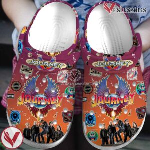 Journey Rock Band Music Crocs Crocband Clogs Shoes, Unique Gifts For Fans Style 2 - Vesles2014S