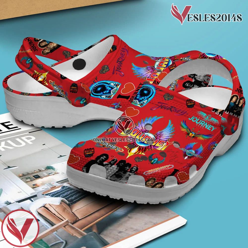 Journey Rock Band Music Crocs Crocband Clogs Shoes, Unique Gifts For Fans Style 3 - Vesles2014S 3