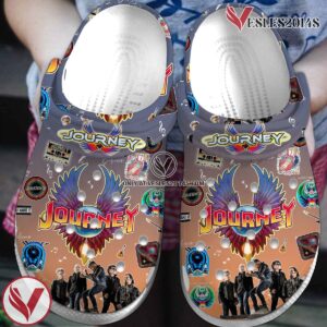 Journey Rock Band Music Crocs Crocband Clogs Shoes, Unique Gifts For Fans Style 5 - Vesles2014S