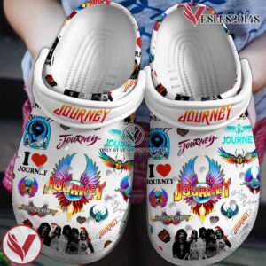 Journey Rock Band Music Crocs Crocband Clogs Shoes, Unique Gifts For Fans Style 6 - Vesles2014S