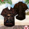 Judas Priest Nostradamus Brown Album Hawaiian Shirt, Best Gift For Music Lovers Vesles2014S