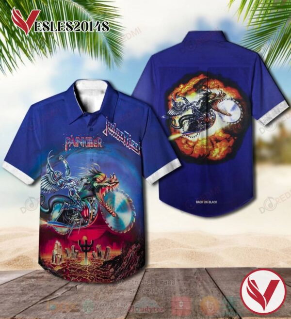 Judas Priest Painkiller Album Album Hawaiian Shirt, Best Gift For Music Lovers Vesles2014S