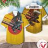 Judas Priest Screaming For Vengeance Album Cover Hawaiian Shirt, Best Gift For Music Lovers Vesles2014S