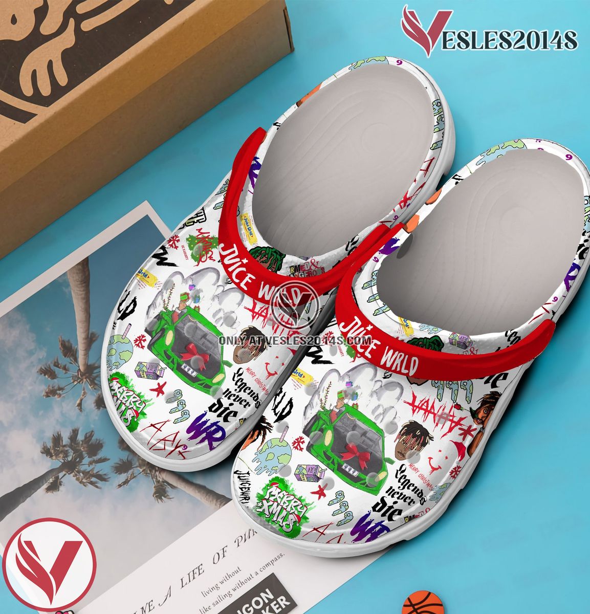 Juice Wrld Music Crocs Crocband Clogs Shoes, Unique Gifts For Fans Style 2 - Vesles2014S 3