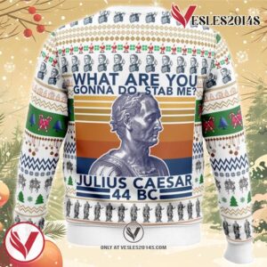 Julius Caesar Ugly Christmas Sweater, Unique Christmas Gift For Fans - Vesles2014S 1