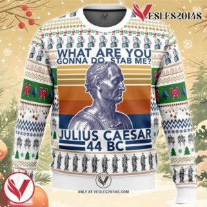 Julius Caesar Ugly Christmas Sweater, Unique Christmas Gift For Fans - Vesles2014S