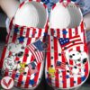 July 4th Snoopy Crocs 3D Clog Shoes Style 2, Unique Gift From Vesles2014S