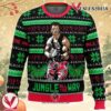 Jungle All The Way Arnold Schwarzenegger Ugly Christmas Sweater, Unique Christmas Gift For Fans - Vesles2014S