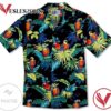 Jungle Parrot For men And Women Graphic Print Short Sleeve Hawaiian Casual Shirt Vesles2014S