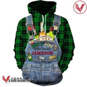 Just A Girl Who Loves Jameson Hoodie - Vesles2014S 1