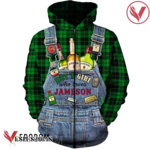 Just A Girl Who Loves Jameson Hoodie - Vesles2014S 2