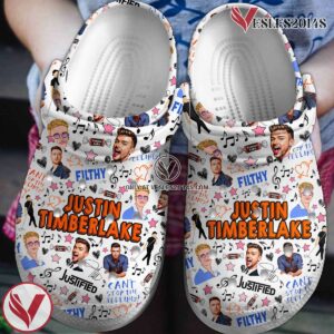 Justin Timberlake Music Crocs Crocband Clogs Shoes, Unique Gifts For Fans Style 1 - Vesles2014S
