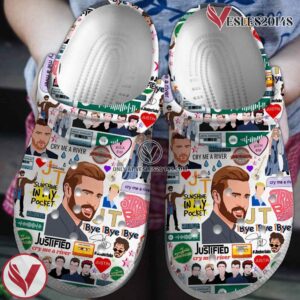 Justin Timberlake Music Crocs Crocband Clogs Shoes, Unique Gifts For Fans Style 3 - Vesles2014S