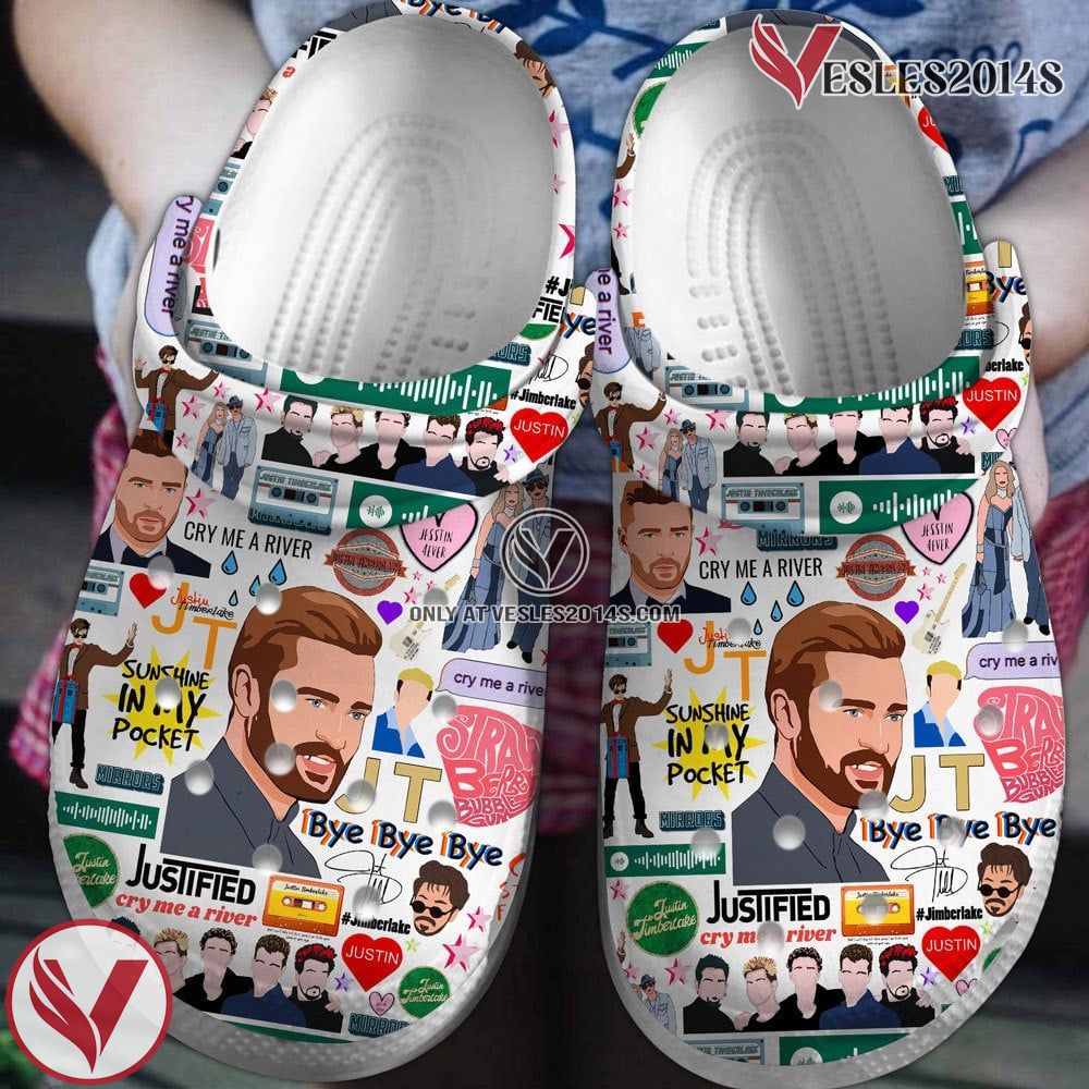 Justin Timberlake Music Crocs Crocband Clogs Shoes, Unique Gifts For Fans Style 3 - Vesles2014S