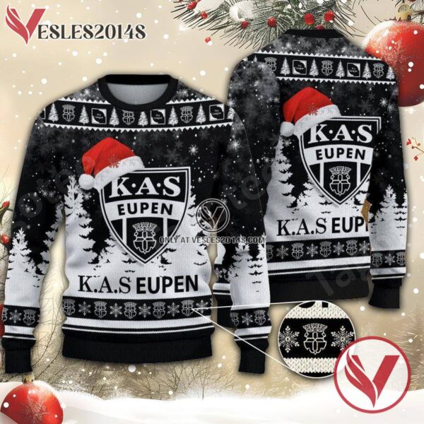 K.A.S. Eupen Sport Ugly Christmas Sweater, Unique Gifts For Fans - Vesles2014aS 1