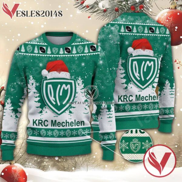 K.R.C. Mechelen Sport Ugly Christmas Sweater, Unique Gifts For Fans - Vesles2014aS 1