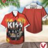KISS Alive 35 Album Cover Hawaiian Shirt , Best Gift For Music Lovers Vesles2014S