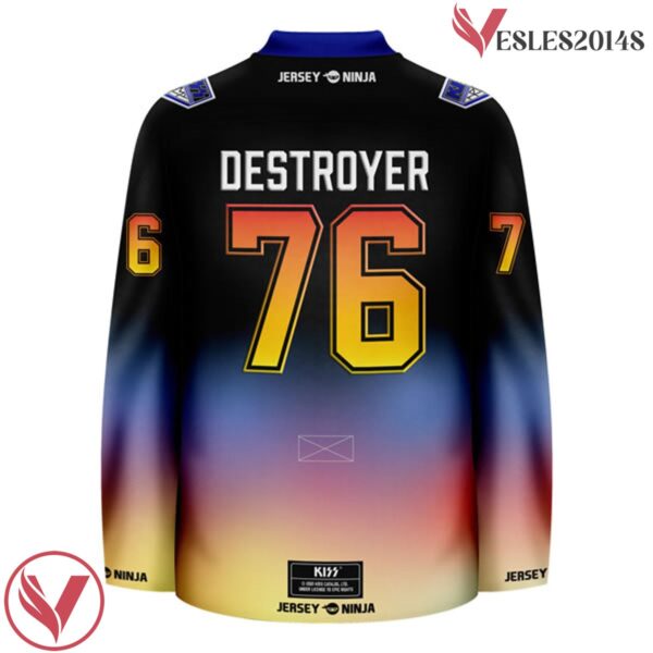 KISS Destroyer SUB Hockey Jersey - Vesles2014S 3