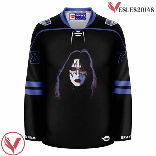 KISS The Solo Albums Spaceman Hockey Jersey - Vesles2014S 2