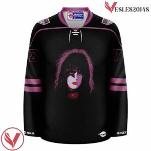 KISS The Solo Albums Starchild Hockey Jersey - Vesles2014S 2