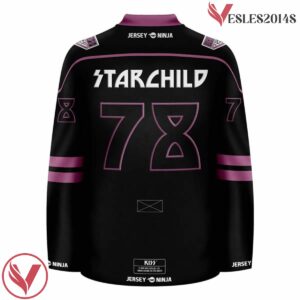 KISS The Solo Albums Starchild Hockey Jersey - Vesles2014S 3