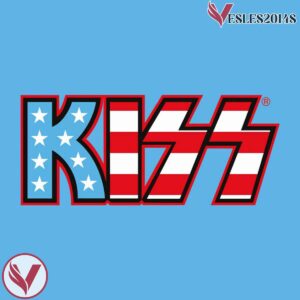 KISS USA Stars And Stripes Hockey Jersey - Vesles2014S 5