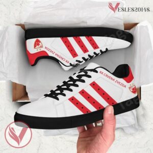 KK Crvena zvezda Stan Smith Shoes, Unique Sneaker For Fans - Vesles2014s 1