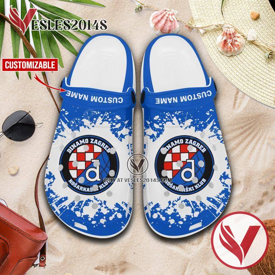 KK Dinamo Zagreb Logo Crocs Shoes For Men And Women, Unique Clogs Shoes For Fans - Vesles2014S 1