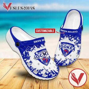 KK Igokea Logo Crocs Shoes For Men And Women, Unique Clogs Shoes For Fans - Vesles2014S