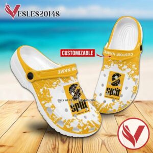 KK Split Logo Crocs Shoes For Men And Women, Unique Clogs Shoes For Fans - Vesles2014S
