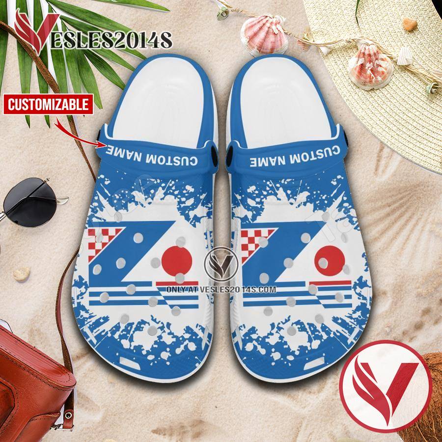 KK Zadar Logo Crocs Shoes For Men And Women, Unique Clogs Shoes For Fans - Vesles2014S 1