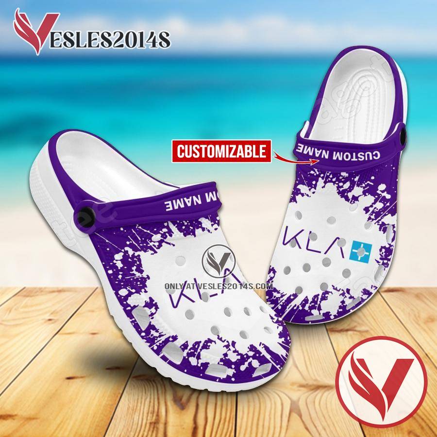 KLA Corporation Logo Crocs Shoes For Men And Women, Unique Clogs Shoes For Fans - Vesles2014S