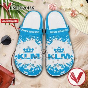 KLM Royal Dutch Airlines Logo Crocs Shoes For Men And Women, Unique Clogs Shoes For Fans - Vesles2014S 1