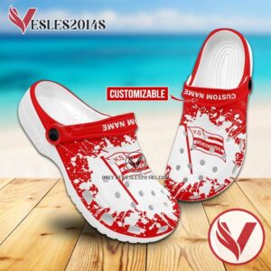 KS Cracovia Personalized Crocs Shoes For Men And Women, Unique Clogs Shoes For Fans - Vesles2014S