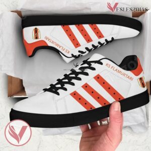 KS Flamurtari Logo Stan Smith Shoes For Men And Womens - Vesles2014s 1