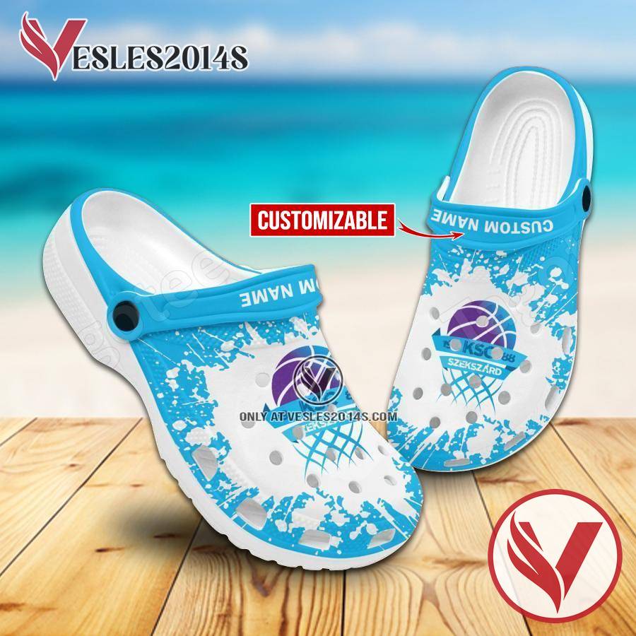 KSC Szekszard Logo Crocs Shoes For Men And Women, Unique Clogs Shoes For Fans - Vesles2014S