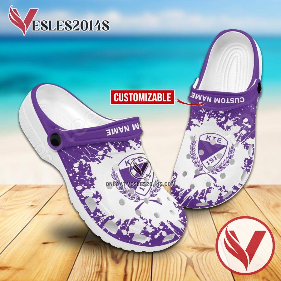 KTE-Duna Aszfalt Logo Crocs Shoes For Men And Women, Unique Clogs Shoes For Fans - Vesles2014S