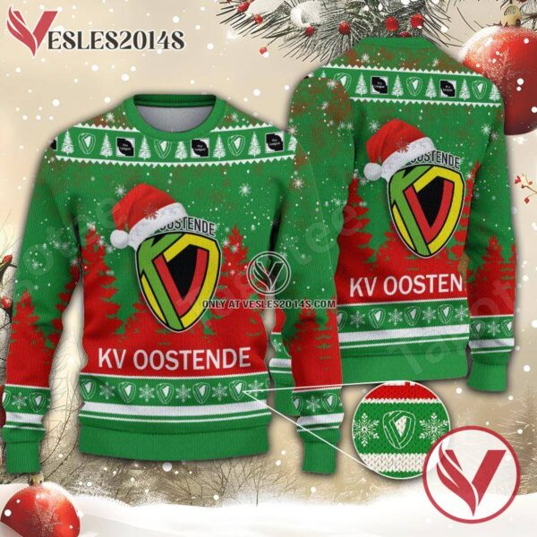KV Oostende Sport Ugly Christmas Sweater, Unique Gifts For Fans - Vesles2014aS 1