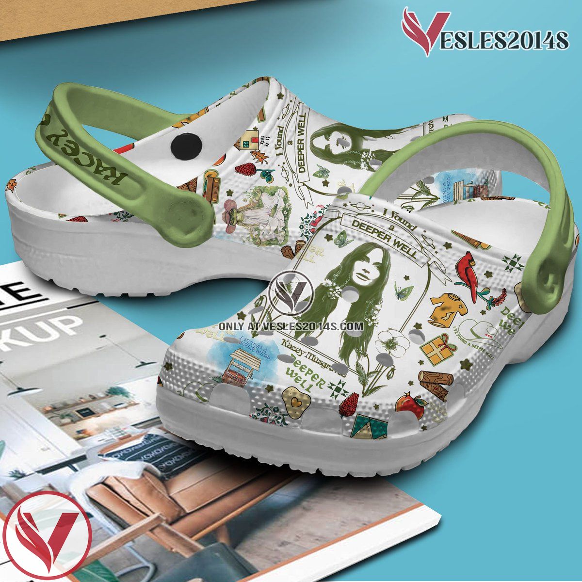 Kacey Musgraves Music Crocs Crocband Clogs Shoes, Unique Gifts For Fans - Vesles2014S 2