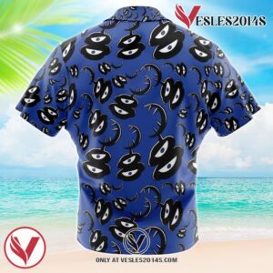 Kage Ousama Ranking Hawaiian Button Up Shirt, Perfect Gifts For Anime Lovers - Vesles2014S 2