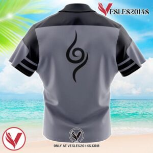 Kakashi Anbu Naruto Hawaiian Button Up Shirt, Perfect Gifts For Anime Lovers - Vesles2014S 1