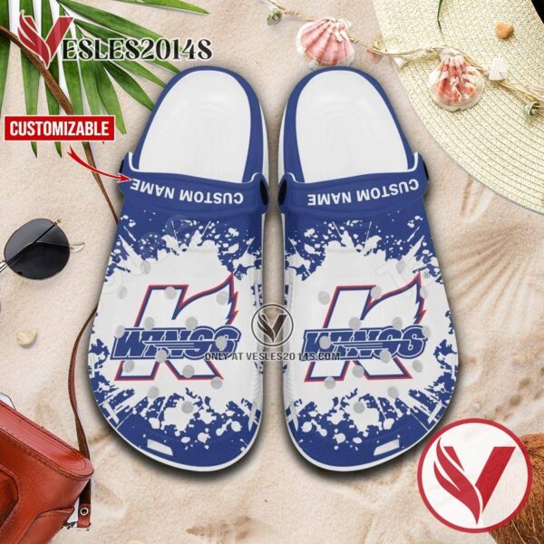 Kalamazoo Wings Logo Crocs Shoes For Men And Women, Unique Clogs Shoes For Fans - Vesles2014S 1