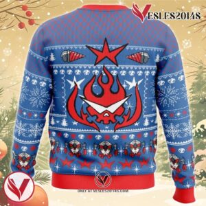 Kamina Tengen Toppa Gurren Lagann Ugly Christmas Sweater, Unique Christmas Gift For Fans - Vesles2014S 1