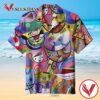 Kandinsky's Cats Canvas Print Casual Hawaiian Shirt, Best Gifts For Summer Vesles2014S