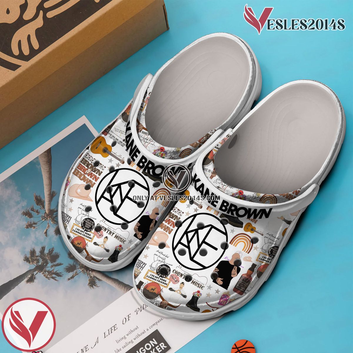 Kane Brown Music Crocs Crocband Clogs Shoes, Unique Gifts For Fans Style 2 - Vesles2014S 3