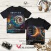 Kansas Band Leftoverture Live Beyond Album 3D T-Shirt, Perfect Gifts For Music Lovers - Vesles2014S