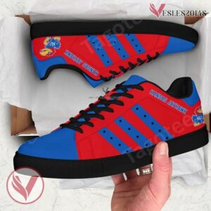 Kansas Jayhawks Print Stan Smith Shoes, Best Sneaker For Fans - Vesles2014s