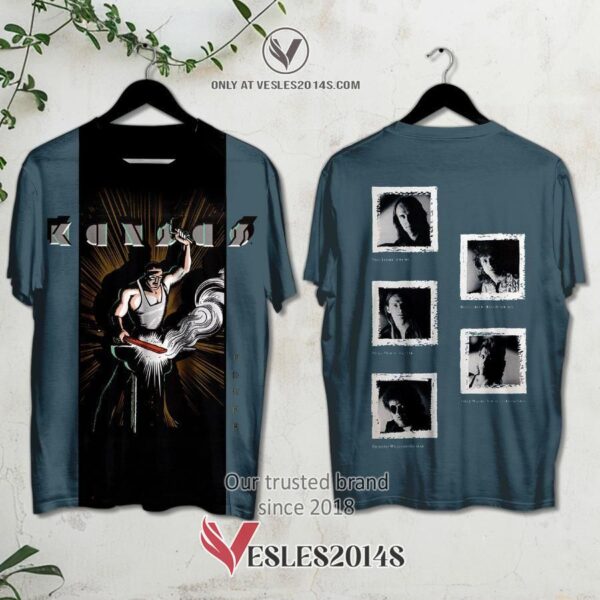 Kansas-Power Album 3D Shirt, Unique Gifts For Music Lovers - Vesles2014S