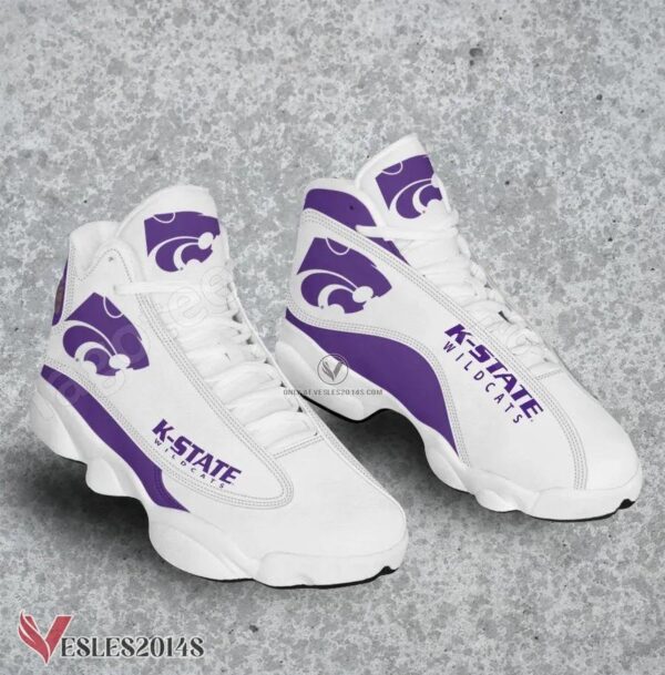 Kansas State Wildcats NCAA Logo Air Jordan 13 Shoes, Best Sneaker Gifts For Fans - Vesles2014s